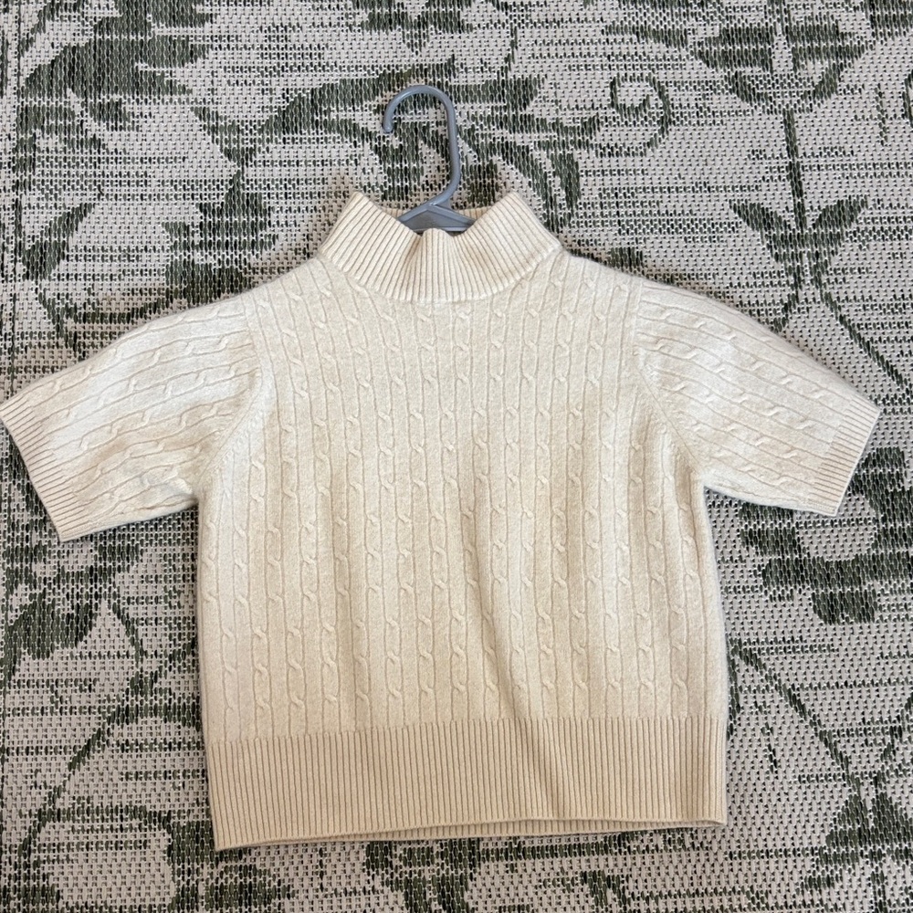 Charter Club Cashmere Turtleneck Top